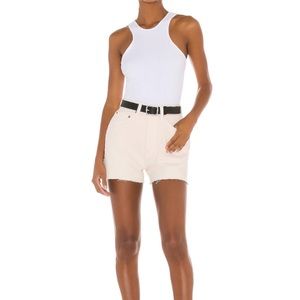 NWT Re/Done 50s Cutoffs in Vintage White 1
